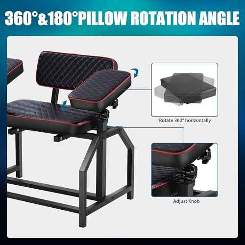 Poarmeey Tattoo Arm Rest Combo Tattoo Chair for Artist Two Large Tattoo Arm Rest Stand with Adjustable High Angle XXL Tattoo Chair with Backrest for Tattoo Studio