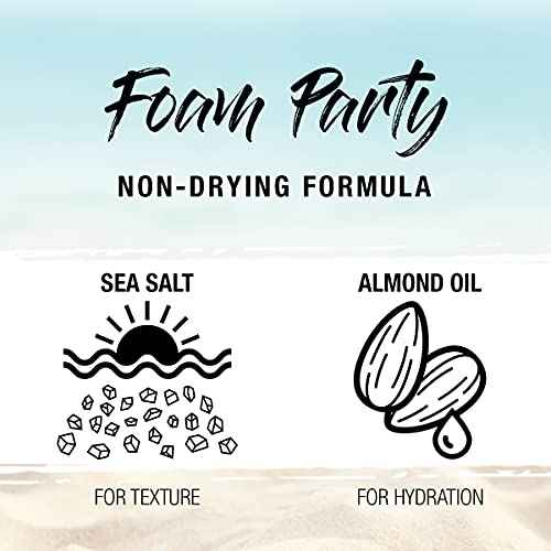 SexyHair Texture Foam Party Lite Texturizing Foam, 5.2 Oz - Packaging may vary