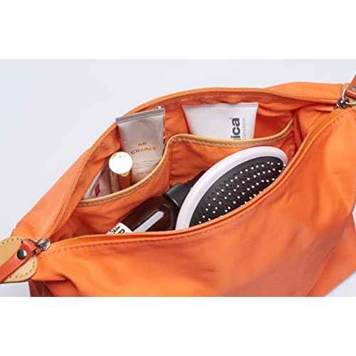 SWIMS Necessaire Lightweight Shave and Toiletry Bag, Dopp Kit, Bathroom Bag for Travel - Orange