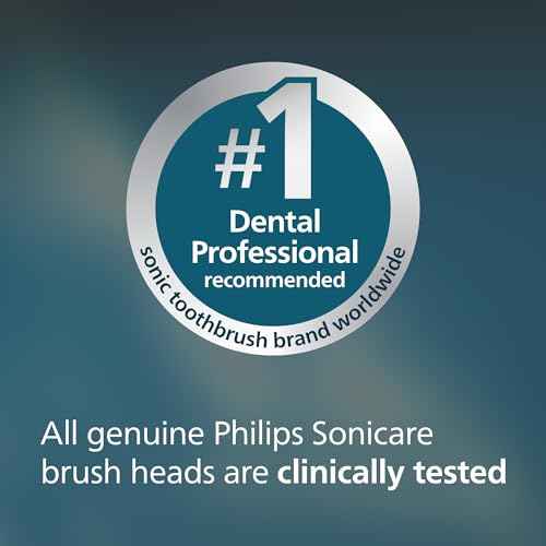 Philips Sonicare C2 Plaque Control - Genuine Replacement Electric Toothbrush Heads, White, 3 Pack, HX9023/65