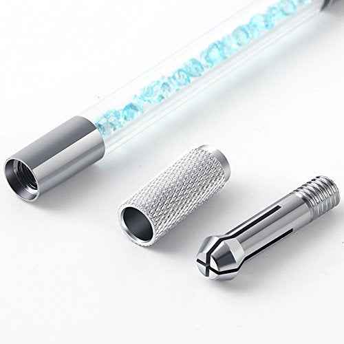 10 Pcs Double Sided Manual Tattoo Fog Eyebrow Pen Needle Tip Holder Tool Manual Pen Kit for Makeup Supplies