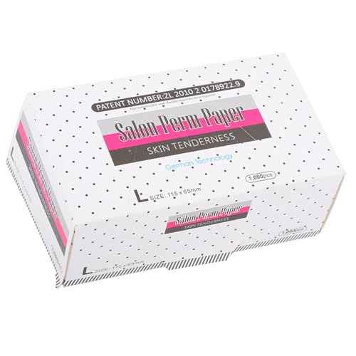 1000PCS Breathable Perm Papers for Hair, Thin Mesh Hair Perm Kit Grooming Tools for Hair Salon Shop or Home Hair Perms