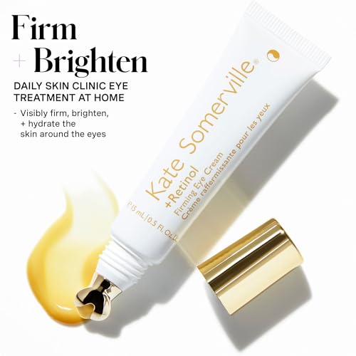 Kate Somerville Retinol Firming Eye Cream ? Clinic-Grade Anti-Aging Treatment Proven to Firm, Brighten and Smooth Lines & Wrinkles, 0.5 Fl Oz