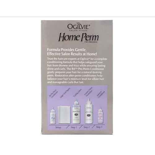 Ogilvie Home Perm For Color Treated Hair, Pack of 3