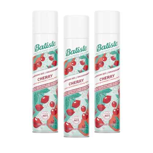 Batiste Shampoo Dry Cherry 6.73 Ounce (200ml) (3 Pack)