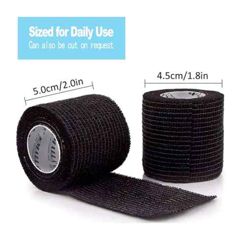 Tattoo Grip Tape - Beoncall 24pcs Self Cohesive Bandage Wrap 2¡±x 5 Yards Tattoo Gun Wrap Athletic Tape Tattoo Accessories Tattoo Supplies