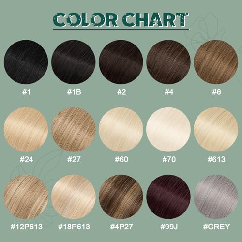 Benehair Remy Tape in Hair Extensions Human Hair Ash Blonde&Bleach Blonde Seamless Skin Weft Tape in Real Human Hair Extensions Straight Hair 20 Inch 50g #18P613 20 pcs
