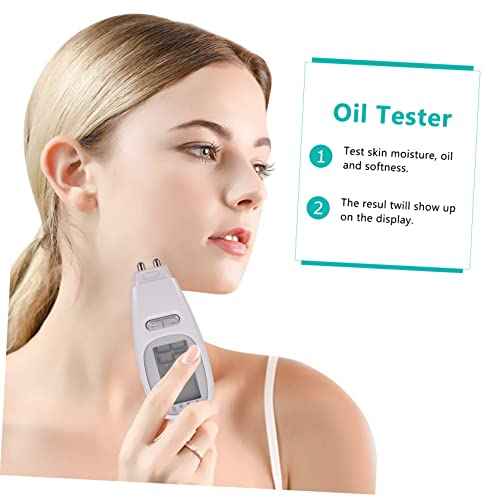 Angoily Skin Moisture Test Pen Women Skin Analyzer Facial Skin Tester Analyzer Ai Skin Analyzer