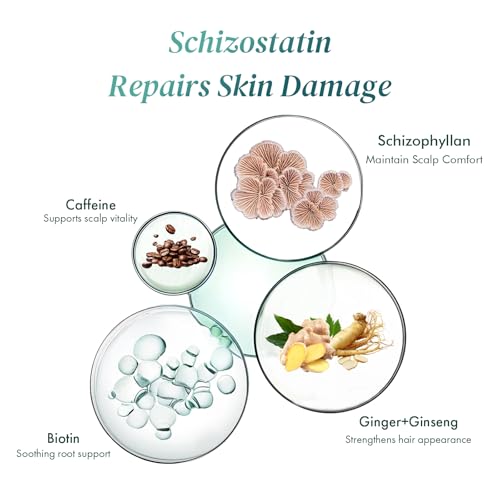ALFHEIM Saw Palmetto Scalp Serum for Boost Follicle - Infused With Caffeine, Biotin for Thicker Hair - Balance Scalp, Rejuvenate Hair Follicles £¦ Improve Hair Density - 1.69 fl oz + Serum Applicator