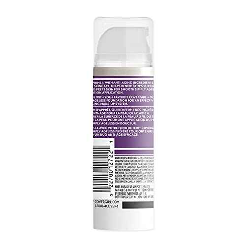 COVERGIRL Simply Ageless Makeup Primer, 1 Fl Oz, Pack of 1