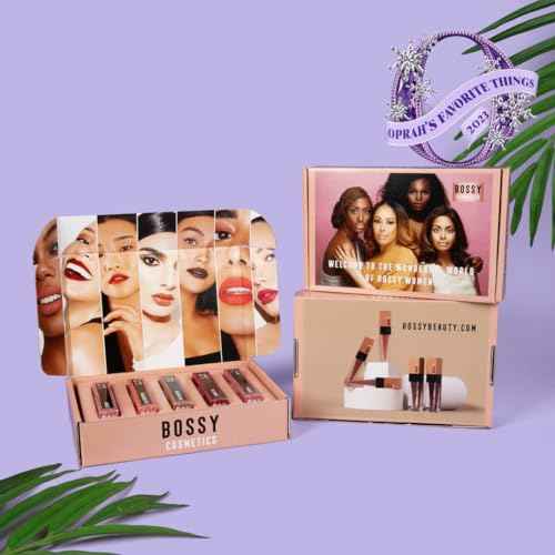 Bossy Cosmetics OPRAH'S FAVORITE THINGS 2023 Power Woman Essentials Liquid Lipstick (LUXE GIFT SET)