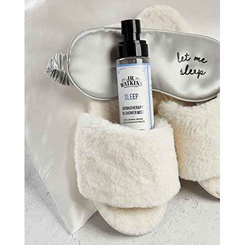 J.R. Watkins Sleep Aromatherapy in-Shower Mist, Natural Monoi & Sandalwood, 4 oz
