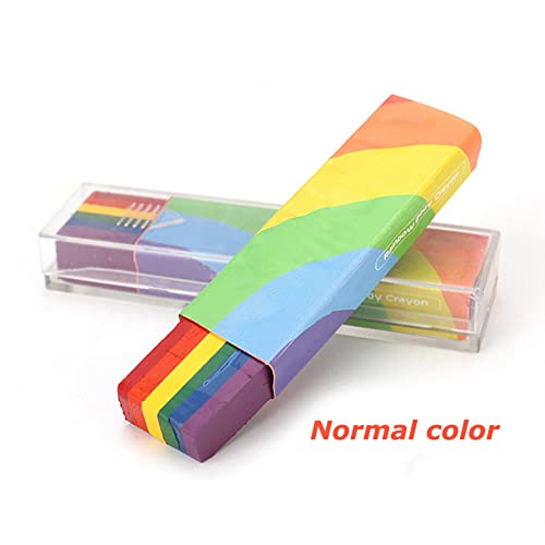 Rainbow Face & Body Paint Kit - Washable, LGBT Pride Flag Colors, Face Paint Sticks - Ideal for Parties, Marches & Events