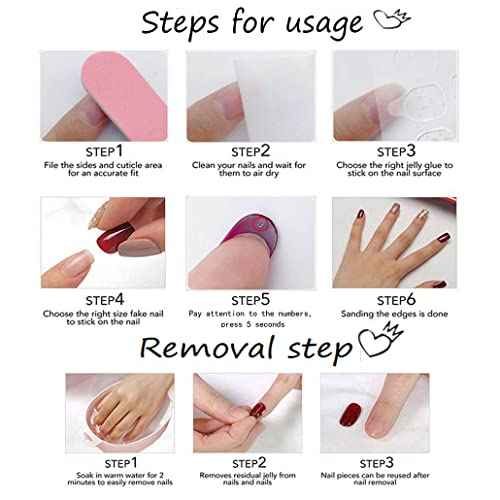 Coffin Press on Nails Nude Long Acrylic Artificial Nails Simple Glossy Fake / False Nails with Glossy Ballerina Nails for Women and Girls,24Pcs