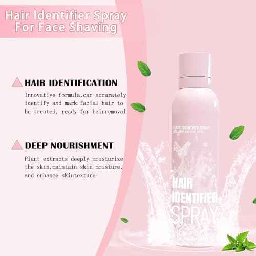 Hair Identifier Spray for Face Shaving£¬face hair identifier spray£¬Moisturizing And Skin Care Set Spray£¬suitable for all skin types (1 set)