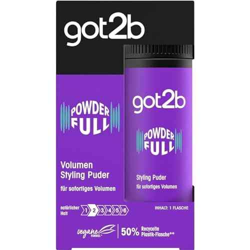 Schwarzkopf got2b Powder'ful Vol Style Powder 10g (2x Pack)