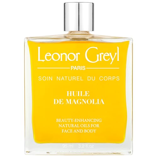 Huile De Magnolia by Leonor Greyl - Beauty Enhancing Natural Oils For Face And Body. 97% Natural Ingredients. Vegan. 3.2 oz Made in France.