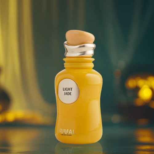 Light Jade Long Lasting Arabian Perfumes for Women ? Eau de Parfum Spray 100ML (3.4 OZ) ? Embrace of Velvet Amber, Musk, Cedar & Citrus Notes ? Ladies Perfume & Premium Gift for Women