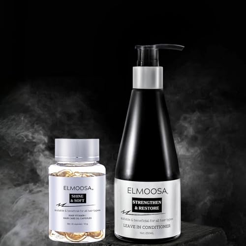 REPAIR & CARE HAIR ROUTINE For All Hair Types 250ML Leave In Conditioner and Hair Care Oil Capsules Made With Macadamia Ternifolia Seed Oil For Women£¦Men