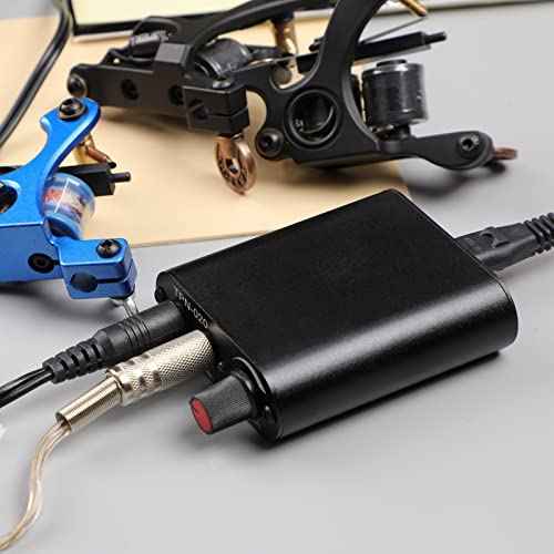 HAWINK Complete Tattoo Kit 4 Standard Tattoo Machines Power Supply 14 Color Tattoo Inks Needles Tips Grips with Carry Case TK-HW4005