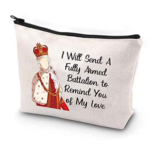 JYTAPP H Musical Makeup Bag H Musical Gift H Musical Fans Gift I Will Send A Fully Armed Battalion to Remind You of My Love Cosmetic Bag