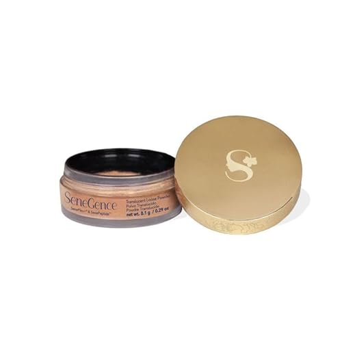SeneGence Loose Setting Powder, Translucent, 0.29 Oz, Matte Finish, Lightweight and Oil-Absorbing, Soft-Focus Formula for Flawless, All-Day Wear