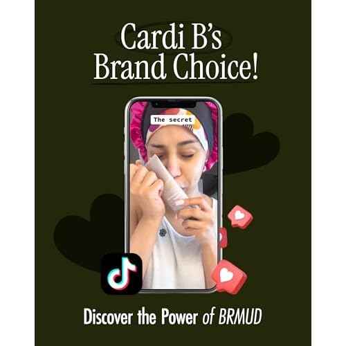BRMUD Deep Melting Mud Pore Cleansing Oil - Gentle Make Up Facial Oil Cleanser with Boryeong Mud, Sunflower Seed & 7 Fermented Oils - Vegan & Non-Comedogenic Korean Skincare (6.76 fl oz)