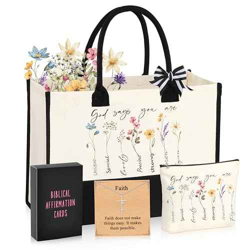 Christian Gifts for Women Faith Based Birthday Gift for Womens Religious Gifts for Womens Tote Bag