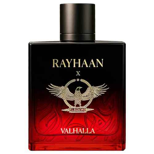 Rayhaan Valhalla ? Fruity, Gourmand, Woody, Ambery ? Eau de Parfum Spray Long-Lasting Fragrance for Unisex, 3.4 Ounce / 100 ml