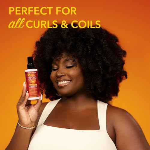 Creme of Nature, Argan Oil for Hair, Perfect 7-in-1 Leave-in Treatment, for Healthy Hair with Exotic Shine, 5.1 Fl Oz (Package May Vary)