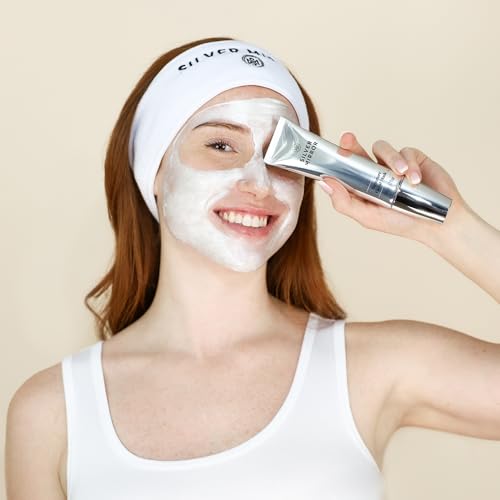 Signature Facial Mask (1.7 fl oz) & Serum (0.33 fl oz), Skin Care Set, 2-Step Face Tightening and Lifting Skincare, Anti Wrinkle, with Hyaluronic Acid, for Instant Face Lift