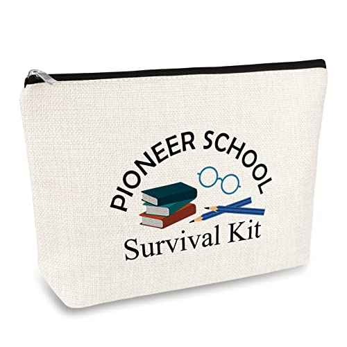 Pioneer Gift JW Gift Makeup Bag for Women Pioneer Gift for Pioneers Cosmetic Bag Pioneer Student Gift Jw Ministry Gifts Pioneer Life Cosmetic Pouch Travel Toiletry Bag Christmas Gift