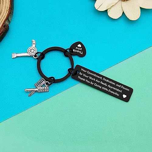 Hairdresser Gifts Keychain Thank You Gifts for Hair Stylist Coworker Cosmetician Graduation Gift Inspirational Hairstylist Jewelry Hair Barber Beautician Gifts Salon Barber Christmas Retirement Gifts