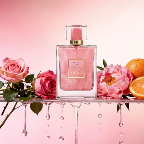 Miss Blooming Bouquet Eau de Toilette for Women, Floral Fruity Perfume with Peony & Musk - Inspired by Dioor, 3.4 oz / 100ml, Elegant & Long-Lasting Fragrance