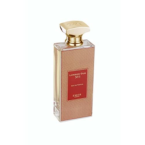 Emor London Oud No.3 Eau de Parfum Spray for Women, 4.2 Ounce