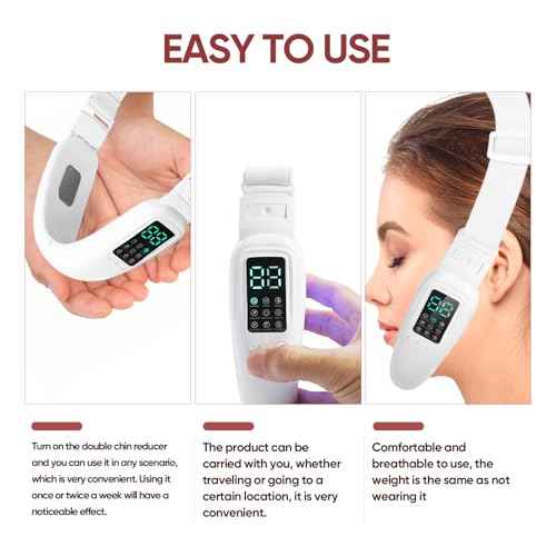 Intelligent Electric Double Chin and V-Shaped Face Machine with 8 Modes & 15 Adjustable Intensities - Women's V-Face Machine
