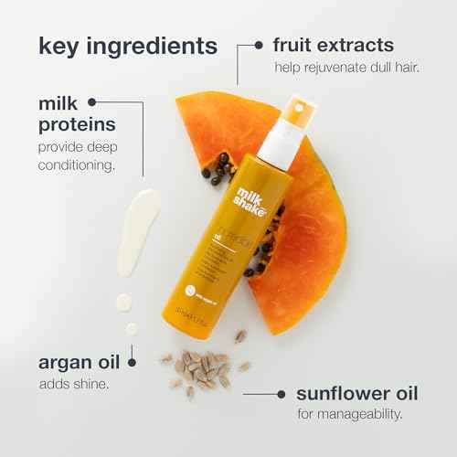 milk_shake Incredible Oil - Illuminating and Protective Oil | Shine for Soft & Light Hair | 1.7 fl oz (50ml)