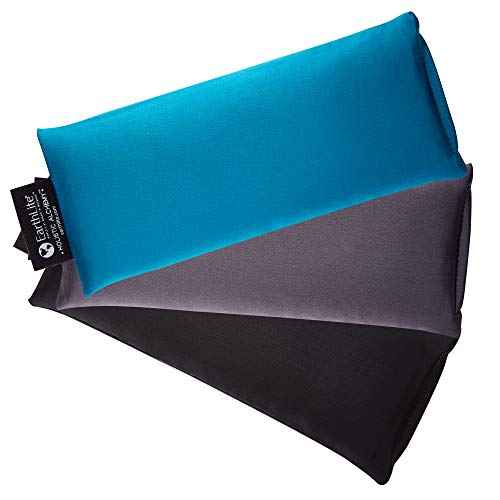 EARTHLITE Holistic Alchemy Aromatherapy Eye Pillow - 100% Silk Cover, Natural Herbs & Flax Seeds, Weighted, Cooling & Soothing