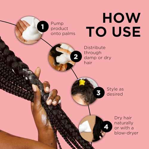 Style Factor EDGE BOOSTER Extra Strength Setting Mousse Travel Size ? Frizz Control, Extra Volume, and Conditioning ? 2.5oz Pink Beryl Mousse for Curly Hair