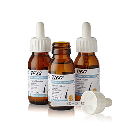 TRX2¢ç Hair Revitalizing Lotion - Natural Hair Treatment - Grow Thicker & Fuller & Stronger Hair - Non-greasy & Easy Application - Women and Men - With Biotin for Hair Growth