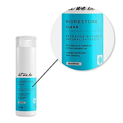 Let Me Be Biorestore Clear Duo ? Shampoo & Conditioner Set (2x240ml / 8.1 fl.oz) ? Anti-Frizz & Anti-Volume Daily Hair Care ? Nourishing Formula for Soft, Smooth, and Manageable Hair