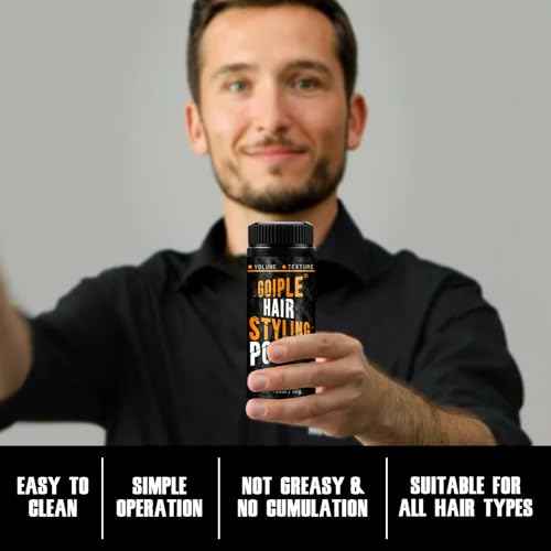 Hair Styling Powder 1.05oz Natural Look Volumizing & Texturizing Powder Flexible Hold Easy to Apply Texture Powders Sea Salt Spray for Men Women All Hair Style
