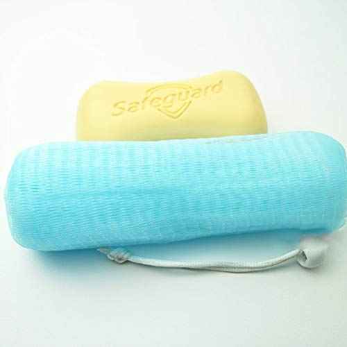 5Pcs soap pouch Exfoliating Soap Pouch Handmade Soap Saver Storage Maker Foam Net for Body Facial soap Cleaning soap pouch