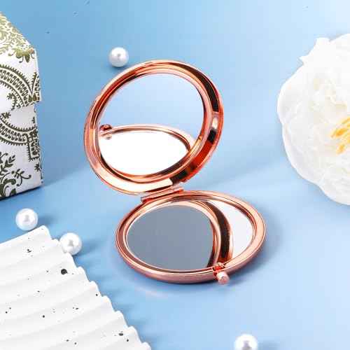 Christian Gifts for Women Teen Girls Christmas Stocking Stuffers for Her Religious Bible Accessories for Women Birthday Inspirational Compact Mirror for Daughter Friend Girlfriend Confirmation Baptism