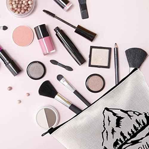 TSOTMO Movie Inspired Merch Fellowship Hiking Club Funny Hiking Gift for Movie Fans Zipper Pouch Makeup Bag(Fellowship Hiking)