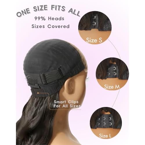 Glueless Wigs Human Hair Pre Plucked Pre Cut Deep Wave Lace Front Wigs Human Hair 5x5 HD Lace Closure Wig 180 Density Wear and Go Wig for Black Women Beginner Friendly 22 Inch