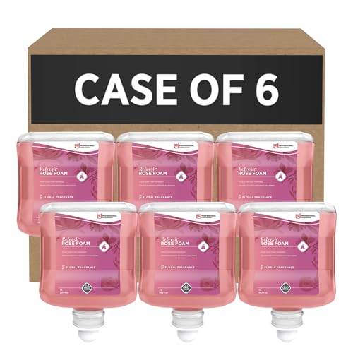 SC Johnson Professional REFRESH ROSE FOAM HAND SOAP 1 LITERS, 6 PACK