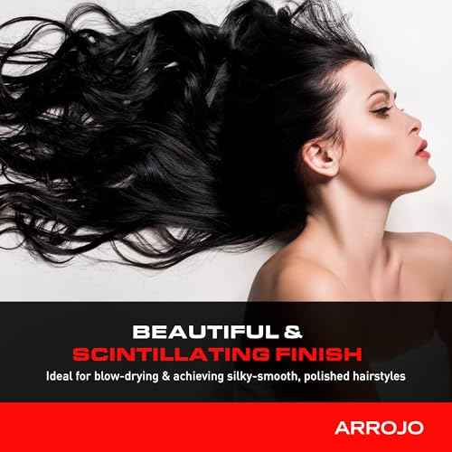 Arrojo Shine Luxe Hair Oil, 1.7 fl oz - Cruelty-Free, Paraben-Free Sulfate-Free Leave-In Oil with Vitamin B5, Jojoba & Sweet Almond ? Intense Hydration & Heat Protectant for All Hair Types