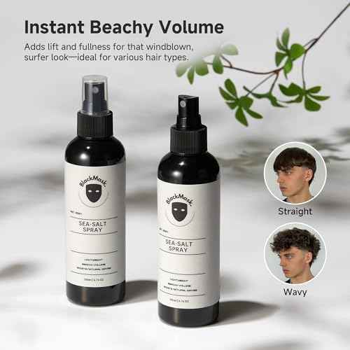 Sea Salt Spray for Men ? Natural Volume & Texture, Lightweight Hold, Effortless Style