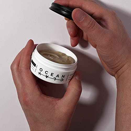 (SHEH?VOO) Ocean Clay - Premium Men¡¯s Hair Styling Clay - Firm Hold + Natural Shine - Sulfate & Paraben Free (2.4 oz)